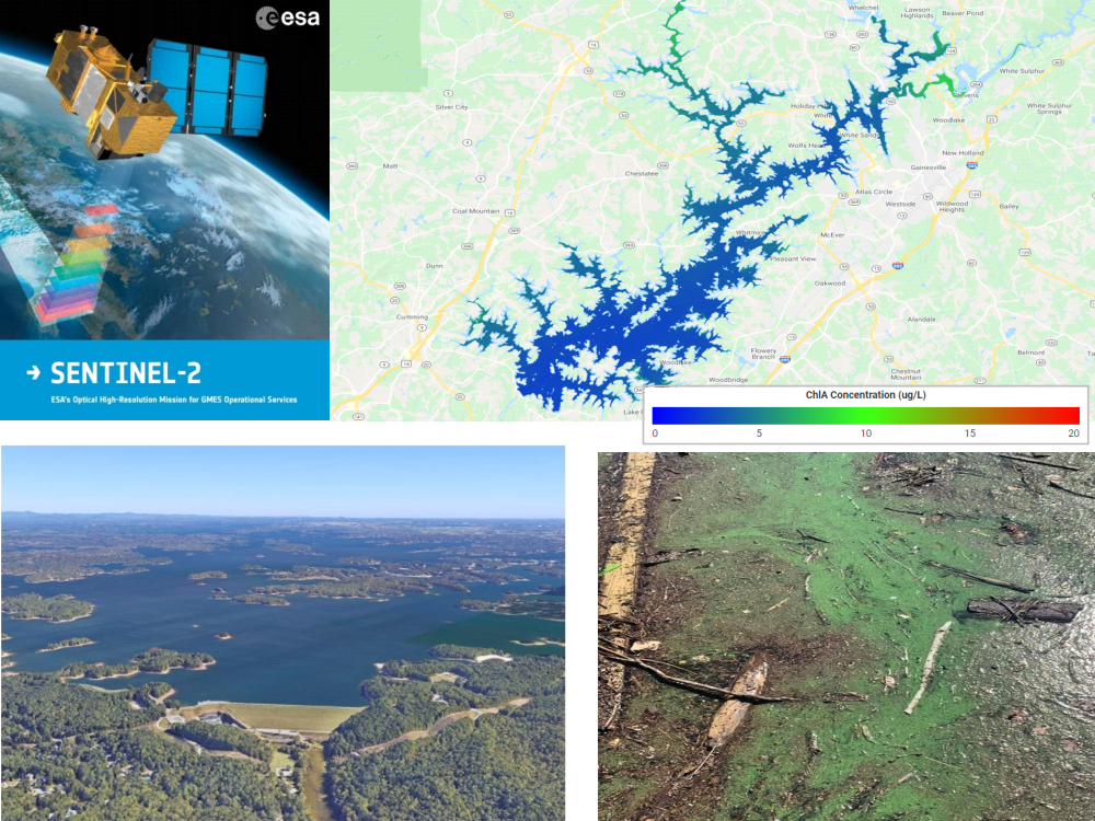 Remote Sensing & ML for Water Quality Assessment at Lake Lanier
